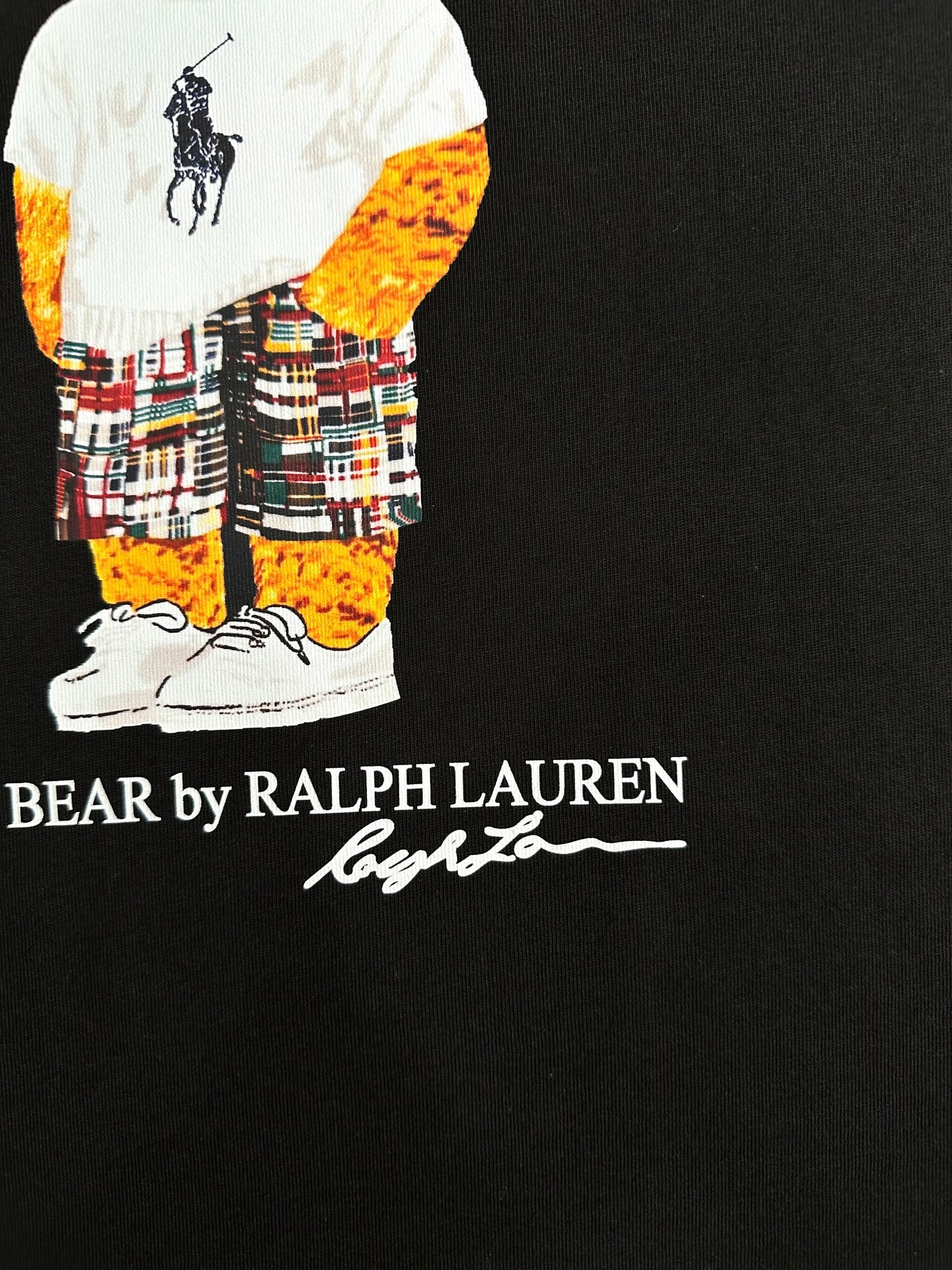 Polo Ralph Lauren Bear T-Shirt Black Classic Fit (Limited/Rare)