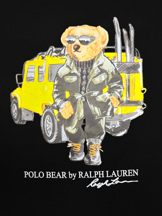 Polo Ralph Lauren Bear Graphic Tee Black Classic Fit (Limited stock)